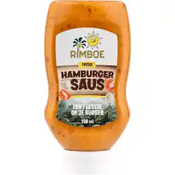 Dirk RIMBOESAUZEN Hamburgersaus squeeze aanbieding