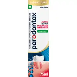 Dirk Parodontax Tandpasta active repair freshmint aanbieding