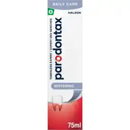 Dirk Parodontax Tandpasta whitening aanbieding