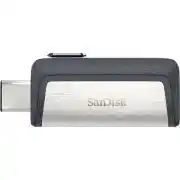 Bol.com SanDisk Dual Drive - USB-stick - 64 GB - USB-A en USB-C aanbieding