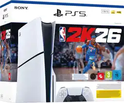 Coolblue PlayStation 5 Slim Disc Edition + NBA 2K26 aanbieding