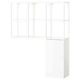 IKEA Witte enhet opslag: planken & kasten, glanzende afwerking, modern design aanbieding