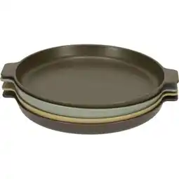 ANWB Nörlander ronde borden Set van 4 Green-Yellow aanbieding