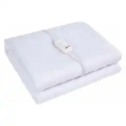 ANWB Termozeta elektrische deken 60W Onderdeken Wit aanbieding