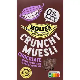 Dekamarkt Holie's Crunchy muesli chocolate aanbieding