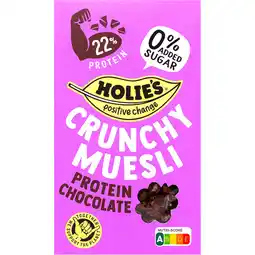 Dekamarkt Holie's Crunchy muesli protein chocolate aanbieding