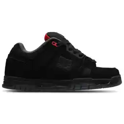 Foot Locker DC Shoes Stag Sneakers Heren - Zwart - Maat 44.5 - Leer aanbieding