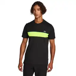 Foot Locker Lacoste Big Croc Logo T-shirts Heren - Zwart - Maat XL aanbieding