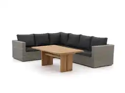 Kees Smit Intenso Carpino/ROUGH-L dining loungeset 3-delig links aanbieding