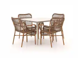 Kees Smit Intenso Parma/Sora 90cm dining tuinset 5-delig stapelbaar aanbieding