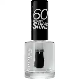 Etos Rimmel London 60 seconds Supershine Nagellak 000 Transparent aanbieding