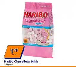 Action Haribo Chamallows Minis aanbieding