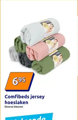 Action Comfibeds jersey hoeslaken aanbieding