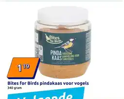 Action Bites for Birds pindakaas voor vogels aanbieding