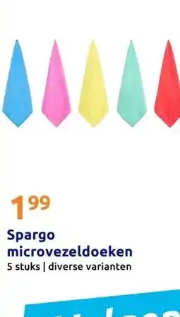 Action Spargo microvezeldoeken aanbieding