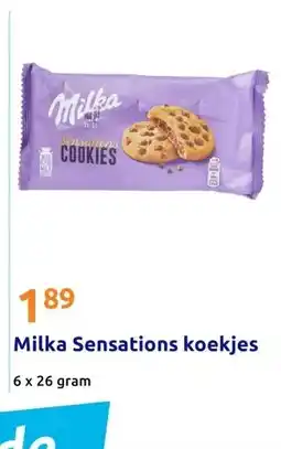 Action Milka Sensations koekjes aanbieding