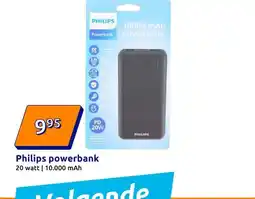 Action Philips powerbank aanbieding