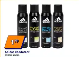 Action Adidas deodorant aanbieding