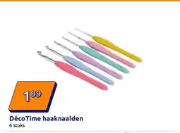 Action Déco Time haaknaalden aanbieding