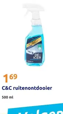 Action C&C ruitenontdooier aanbieding