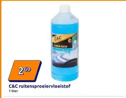 Action C&C ruitensproeiervloeistof aanbieding
