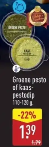 ALDI Groene pesto of kaas-pesto dip aanbieding
