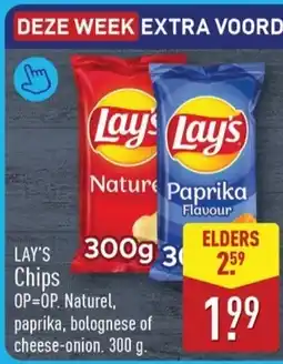 ALDI Lay's Chips aanbieding