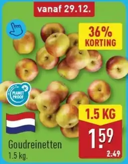 ALDI Goudreinetten aanbieding