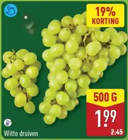 ALDI Witte druiven aanbieding