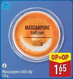 ALDI Mascarpone chili-dip aanbieding