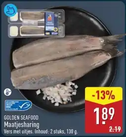 ALDI Golden seafood Maatjesharing aanbieding