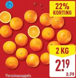 ALDI Perssinaasappels aanbieding