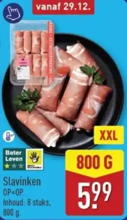 ALDI Slavinken aanbieding