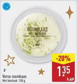 ALDI Verse roomkaas Met bieslook aanbieding