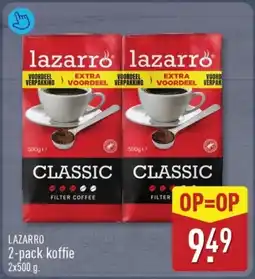 ALDI Lazarro 2-pack koffie aanbieding