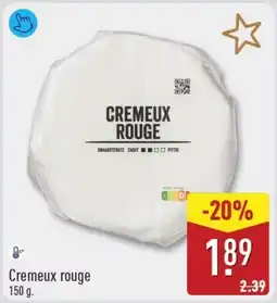 ALDI Cremeux rouge aanbieding