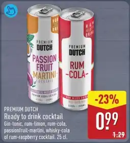 ALDI Premium Dutch Ready to drink cocktail aanbieding