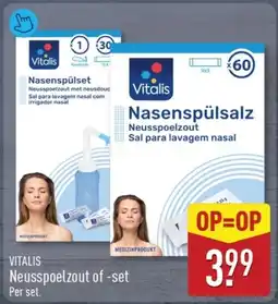 ALDI Vitalis Neusspoelzout of set aanbieding