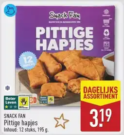 ALDI Snack Fan Pittige hapjes aanbieding