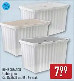ALDI Home creation Opbergbox aanbieding