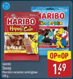 ALDI Haribo Snoep aanbieding