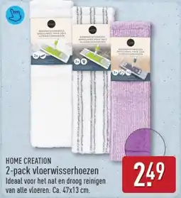 ALDI Home creation 2-pack vloerwisserhoezen aanbieding