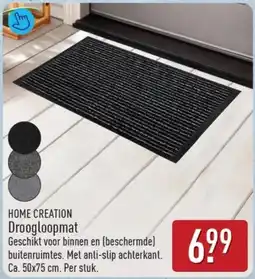 ALDI Home creation Droogloopmat aanbieding