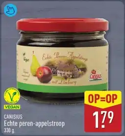 ALDI Canisius Echte peren-appelstroop aanbieding