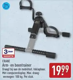 ALDI Crane Arm en beentrainer aanbieding