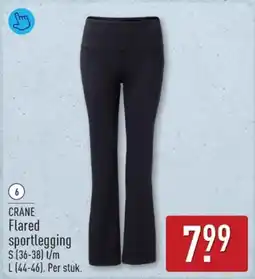 ALDI Crane Flared sportlegging aanbieding