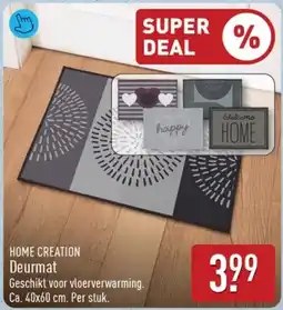 ALDI Home creation Deurmat aanbieding