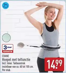 ALDI Crane Hoepel met telfunctie aanbieding