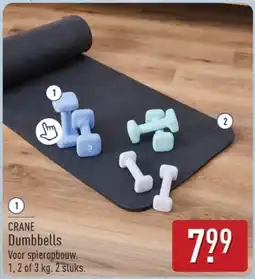 ALDI Crane Dumbbells aanbieding