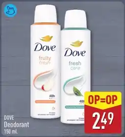 ALDI Dove Deodorant aanbieding